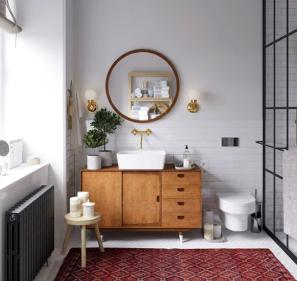 Modern Full Bathroom Layout Remodeling in Estero FL
